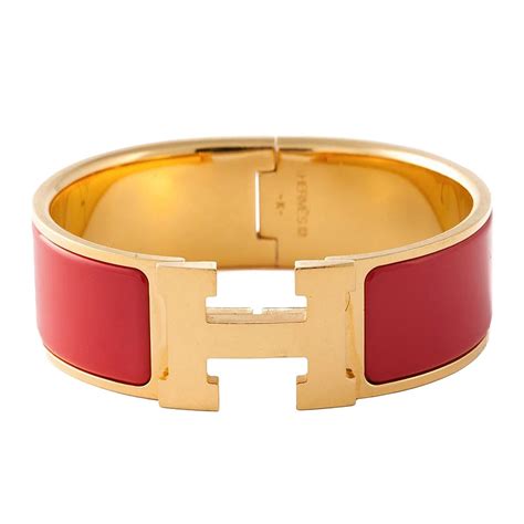 hermes knock off h bracelet in red|hermes clic clac bracelet scam.